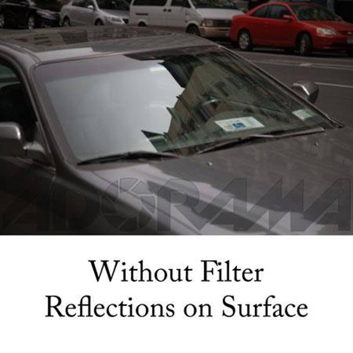 Without Filter Reflections on Surface