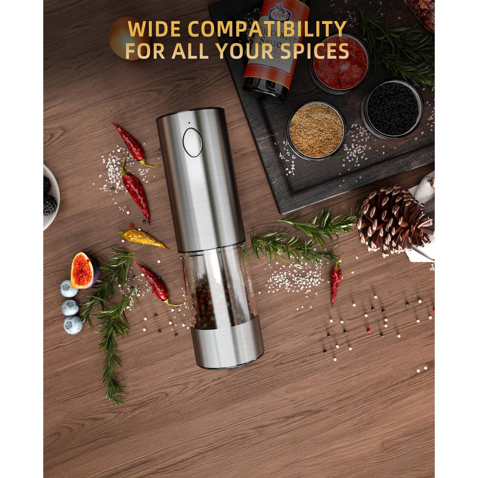 WIDE COMPATIBILITY FOR ALL YOUR SPICES