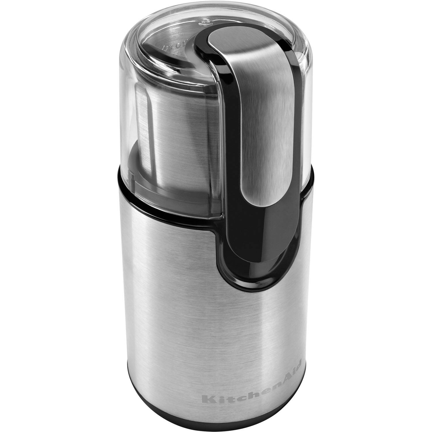 Angle. KitchenAid - Blade Coffee Grinder in Onyx Black - Onyx Black.
