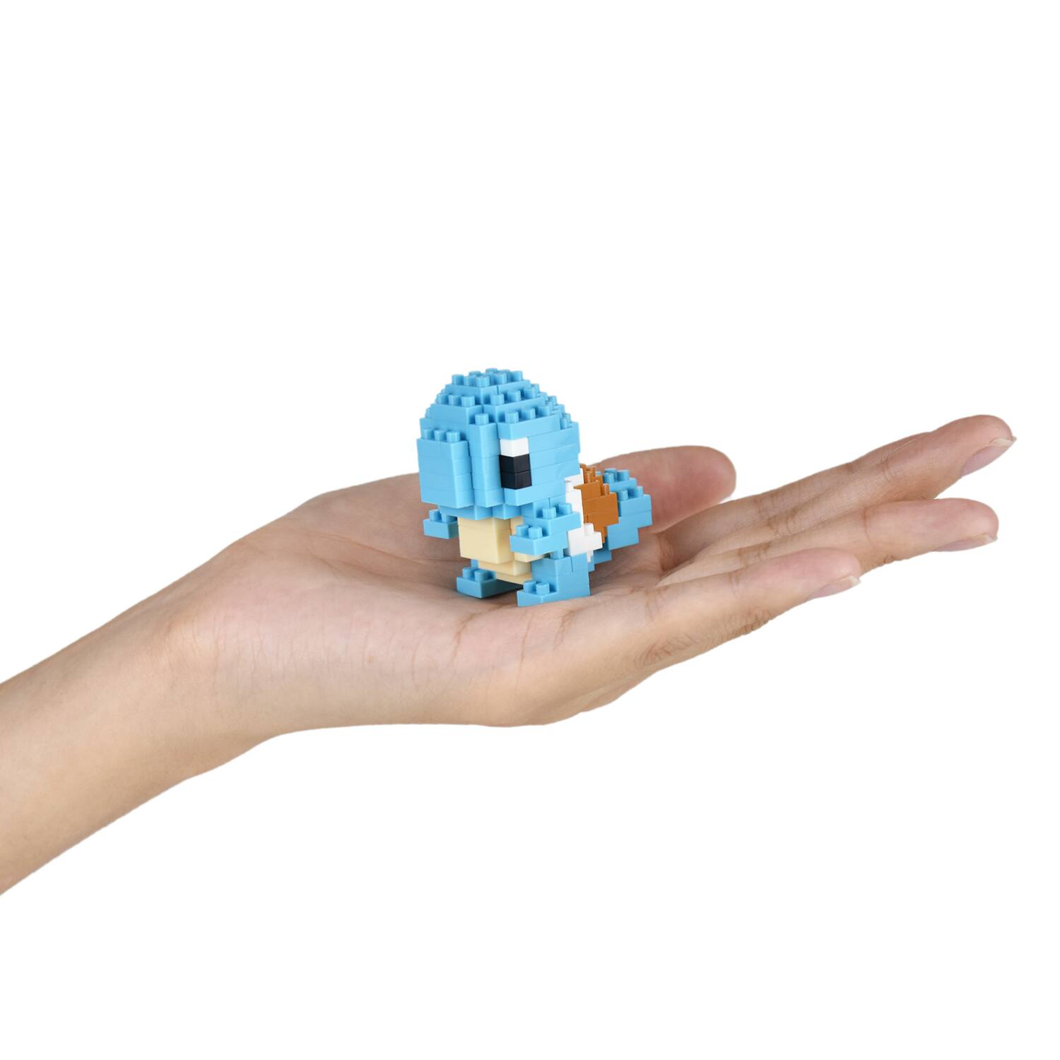 Alt View 3. Bandai - Squirtle - Pokémon - Nanoblock Pokémon Series 1.7" Figure.