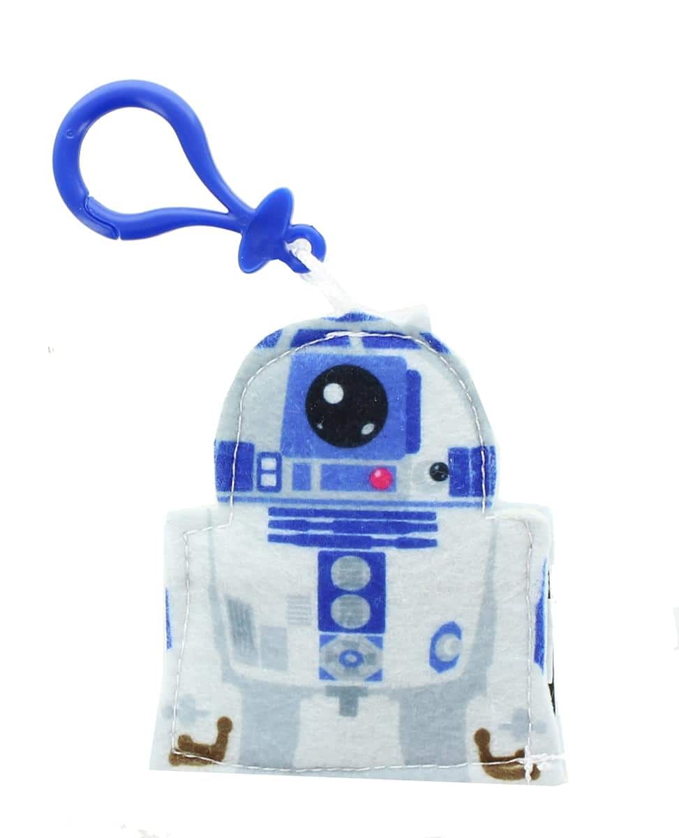 Nerd Block - Star Wars R2-D2 Felt Backpack Clip - White