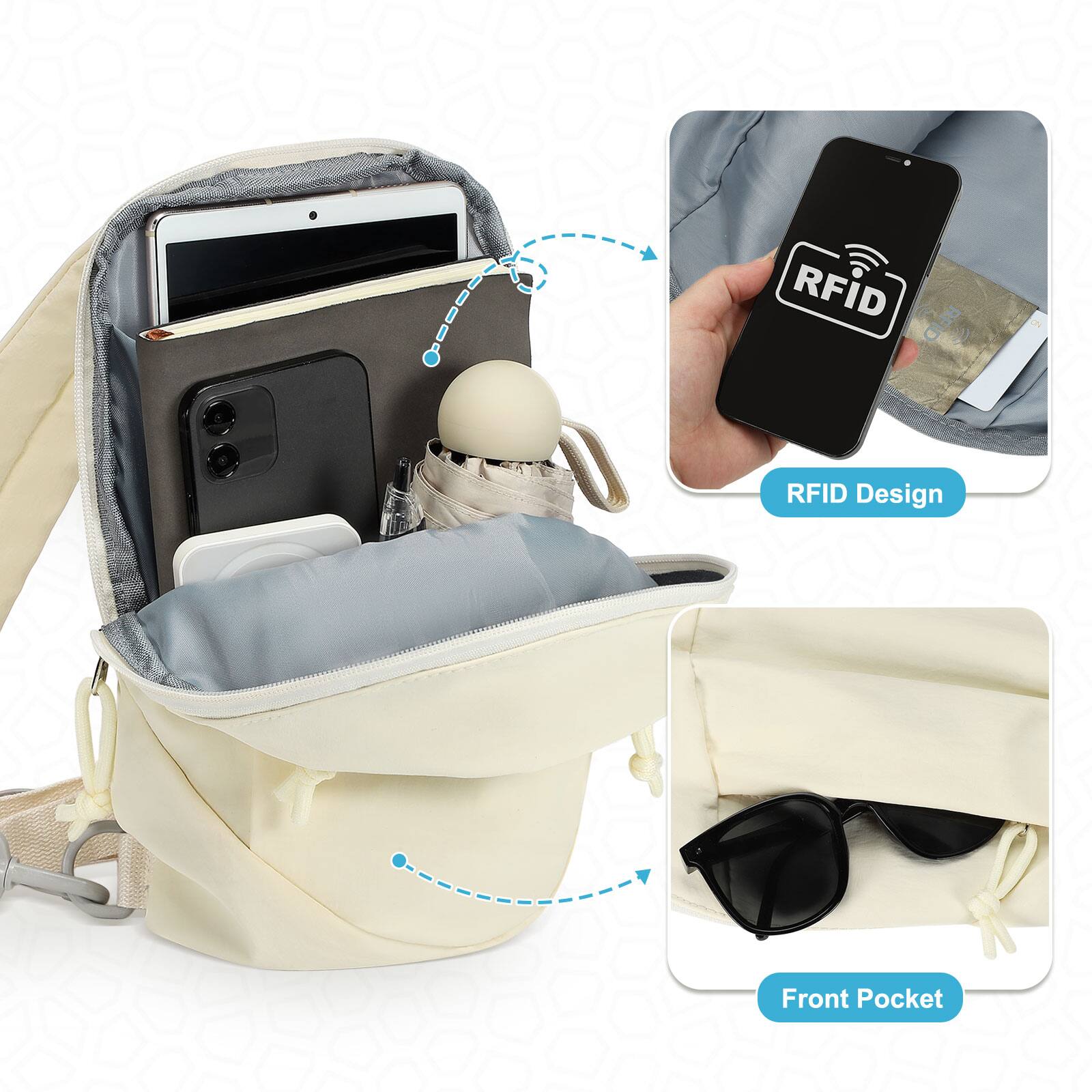 RFID Design  
Front Pocket