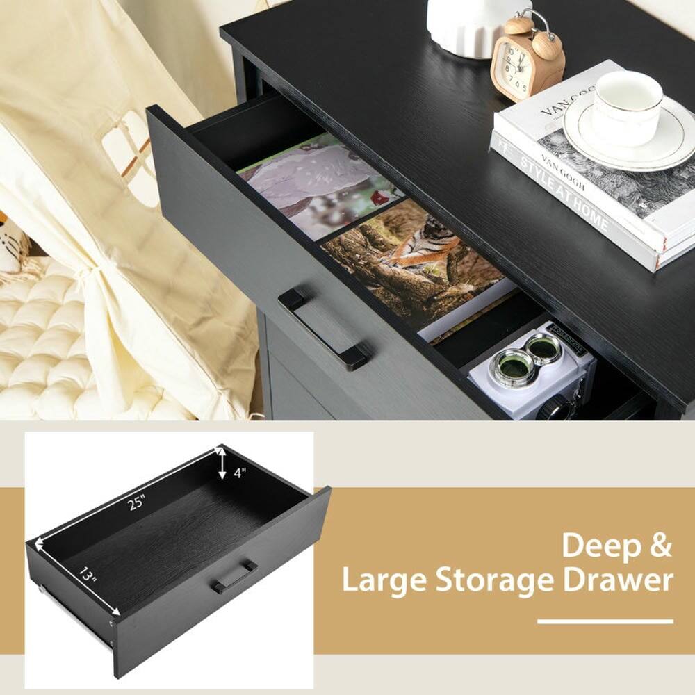 K 5   7 5 5 VANC VAN STYLE GOGA AT HOME PR 13" 25" 4" Deep & Large Storage Drawer