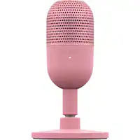 Razer - Seiren V3 Mini Wired Ultra-compact Condenser USB Microphone - Quartz - Front_Zoom