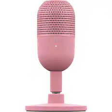 Front. Razer - Seiren V3 Mini Wired Ultra-compact Condenser USB Microphone - Quartz.