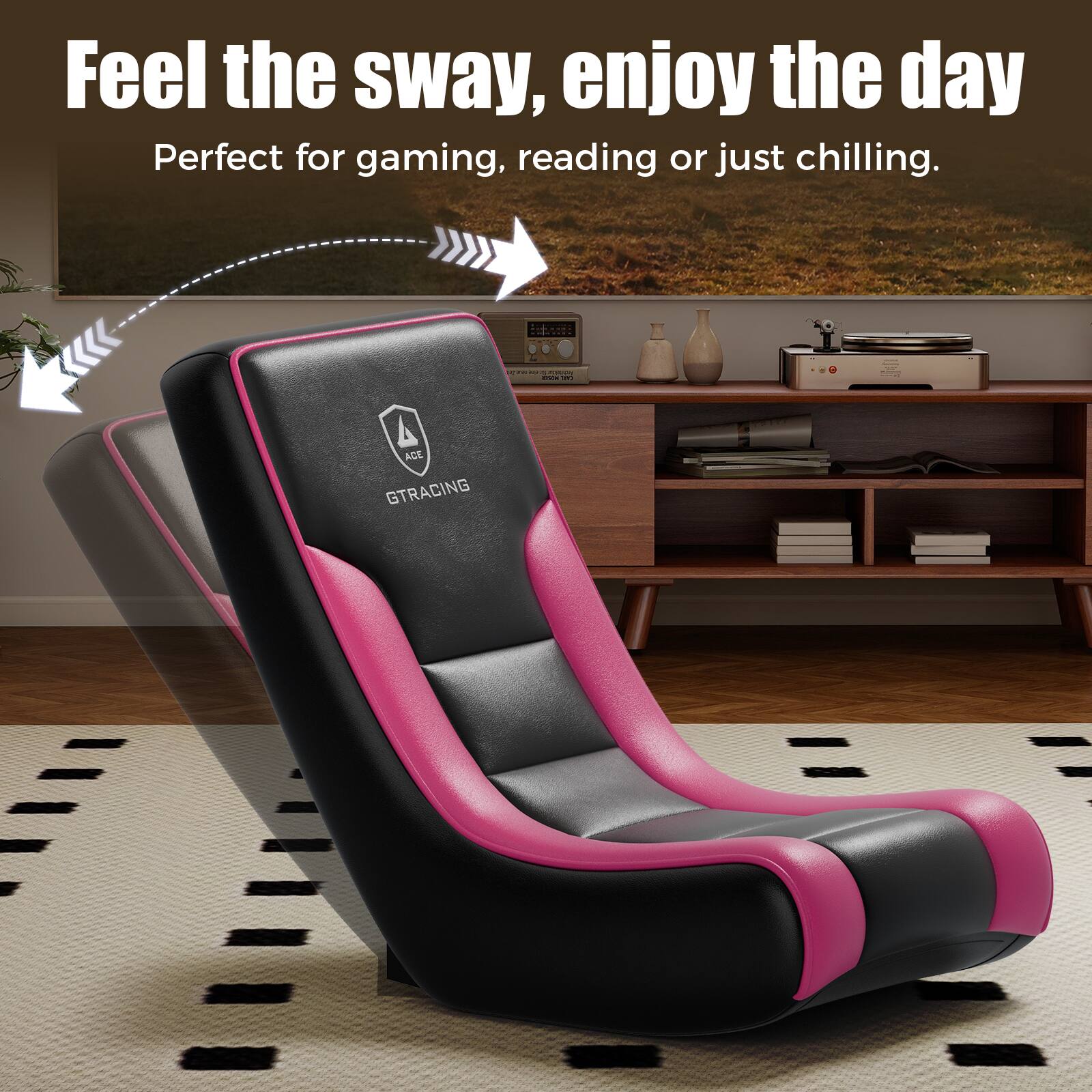 Feel the sway, enjoy the day  
Perfect for gaming, reading or just chilling.  

ACE GTRACING