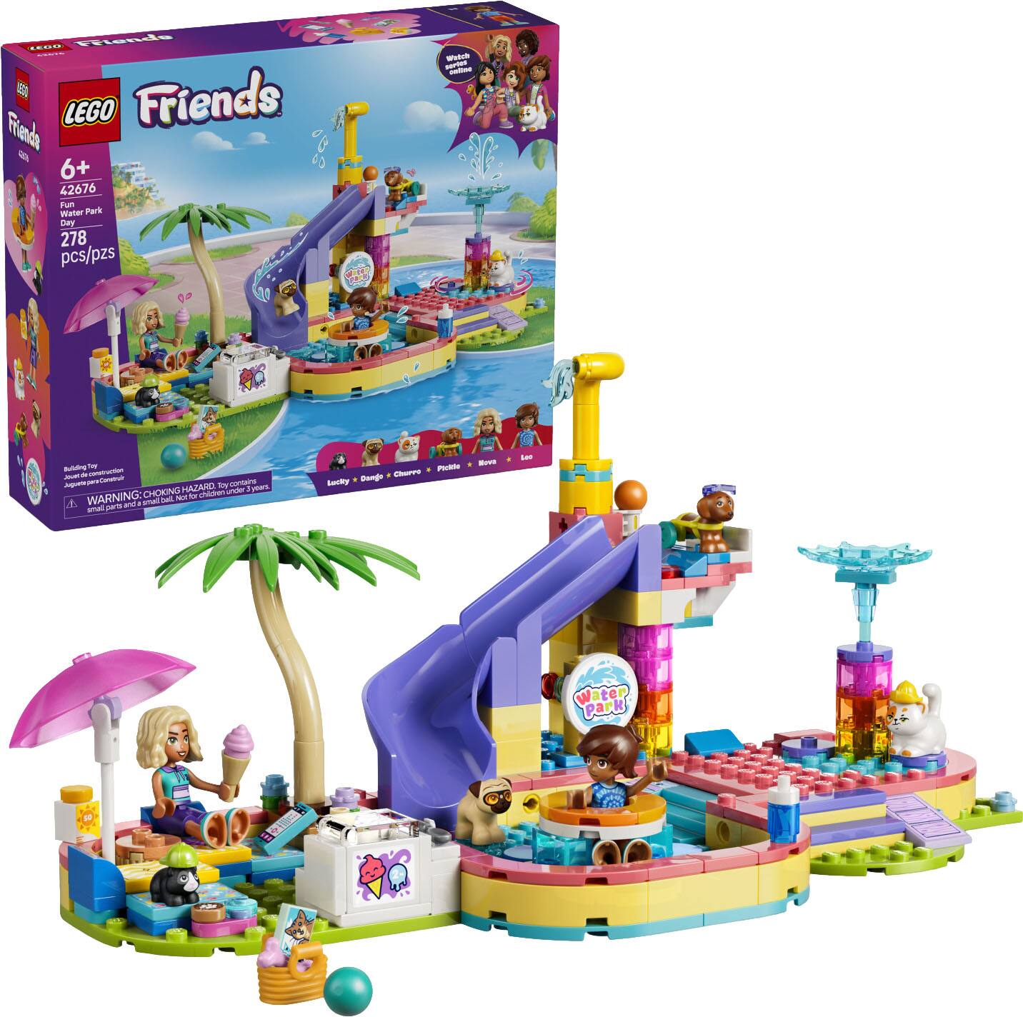 Friends Fun Water Park Day Playset 42676