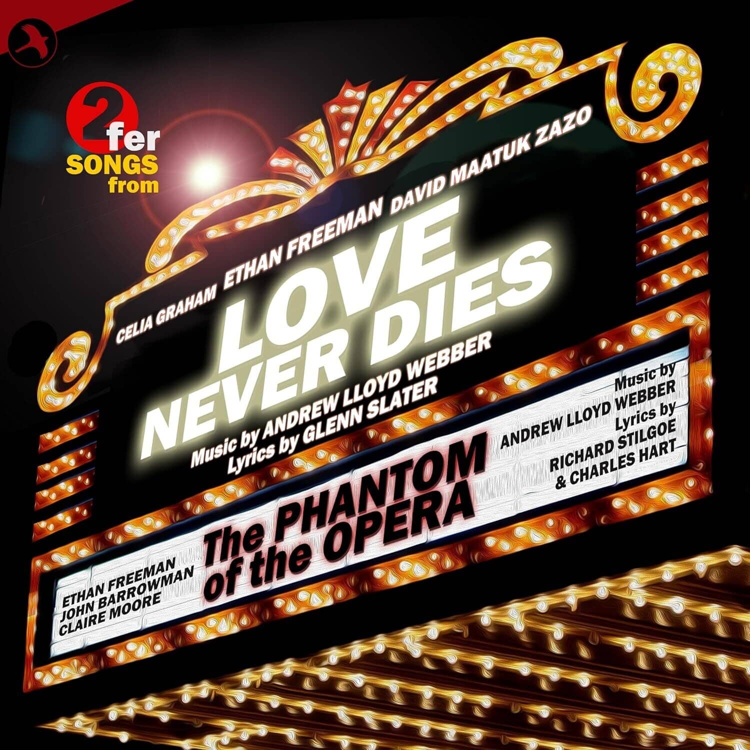 Original Studio Cast - Phantom Of The Opera / Love Never Dies  - COMPACT DISCS