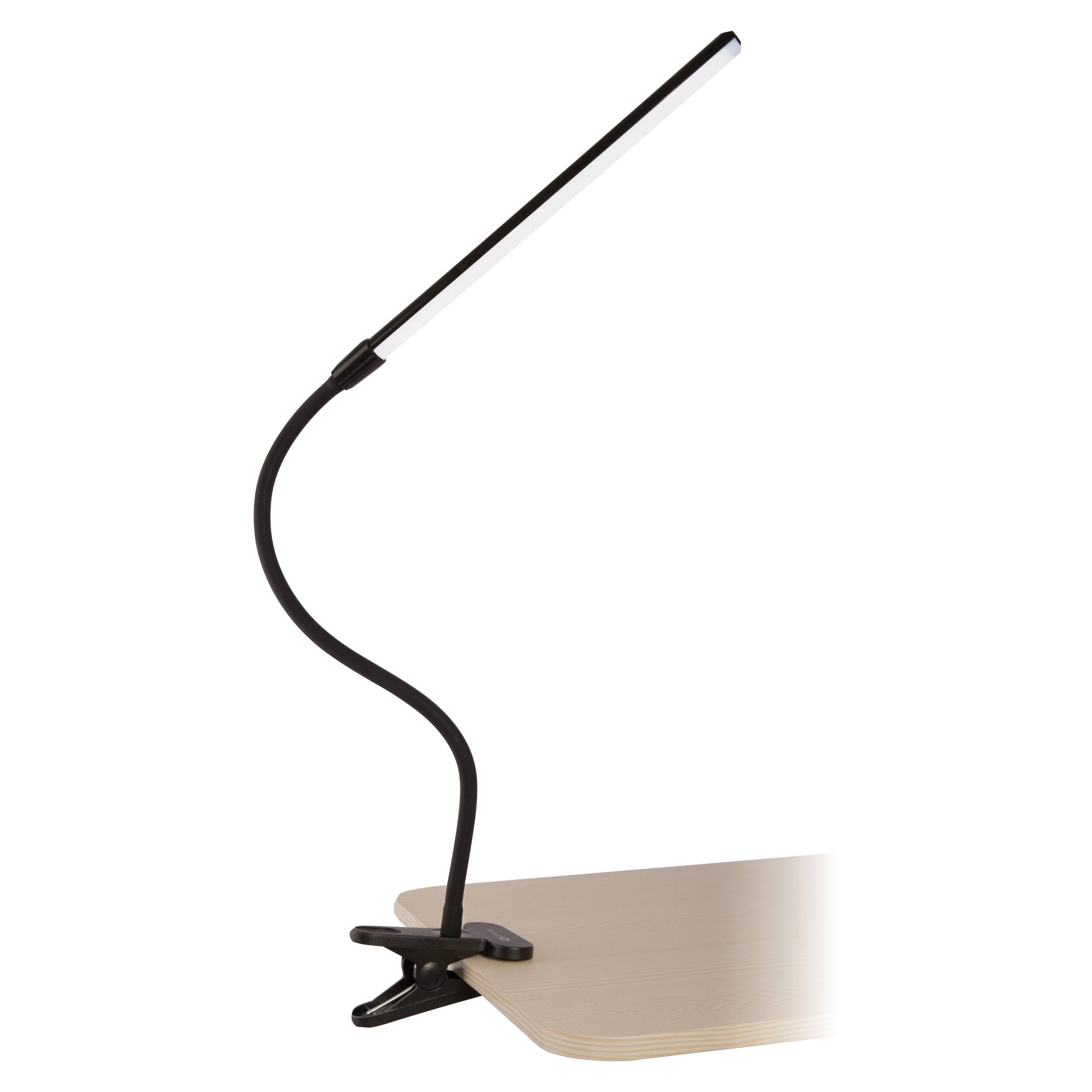 Left. OttLite - Clip-On LED Easel Lamp - Black.