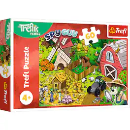 Trefl - Kids Treflik Family - Trefliks on the Farm 60 Piece Puzzle