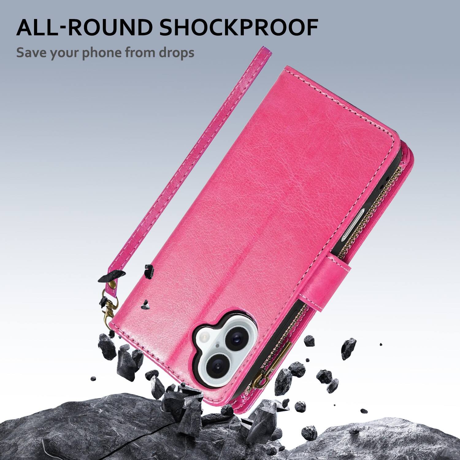 ALL-ROUND SHOCKPROOF  
Save your phone from drops