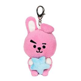 Gund - Line Friends BT21 3 Inch Bumble Buddy Plush Clip | Cooky - Pink