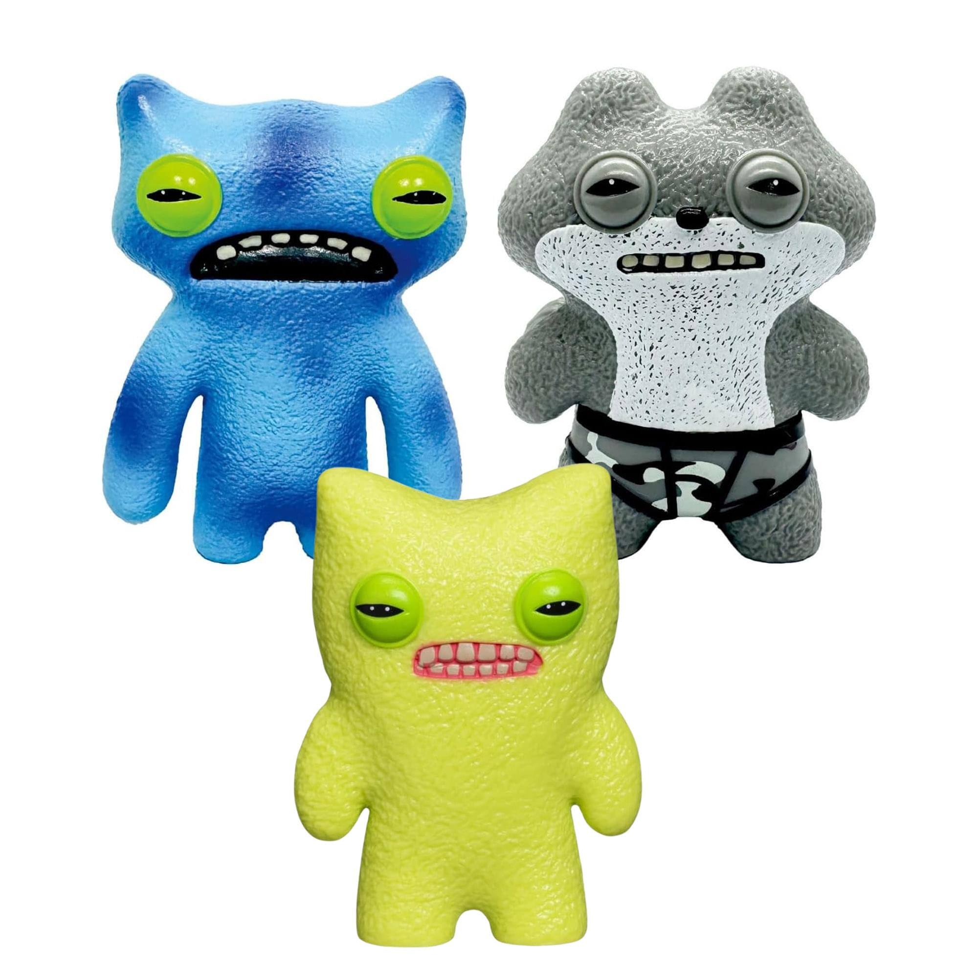 Fuggler 2.5 Inch Figure 3-Pack | Blue, Gray/White, Green