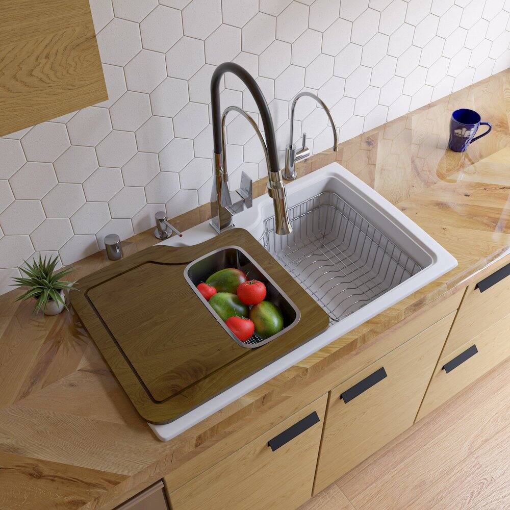 Angle. Alfi - Stainless Steel Colander Insert for AB50WCB - Silver.