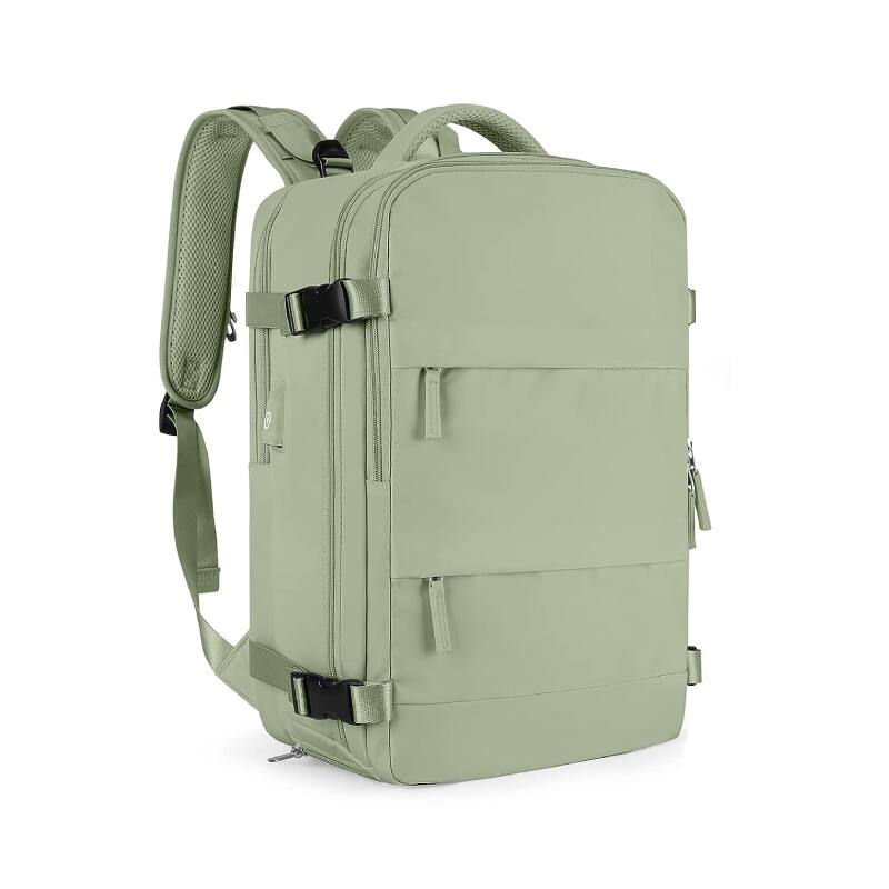 Front. Beauty Hub Ecommerce - AIRLINE-APPROVED EASY-CARRY QUEST BACKPACK - Green - Green.