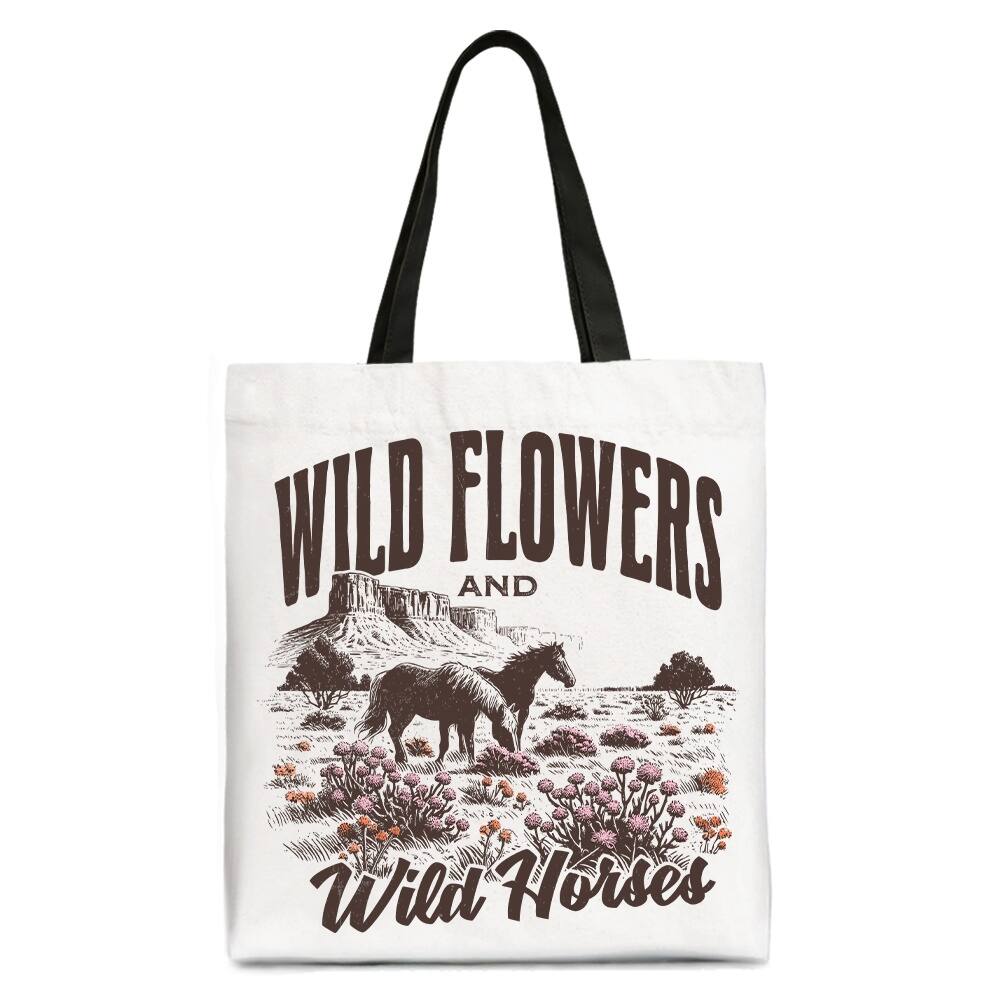 WILD FLOWERS AND Wild Horses