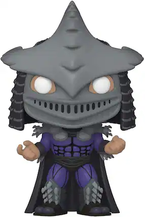 Front. Funko - Teenage Mutant Ninja Turtles Funko POP Vinyl Figure | Super Shredder - Purple.