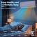 Enjoy Healthy and Comfortable Sleep
Indoor noise level at cooling
Turbo 49db
High 46db
Med. 40db
Low 34db
Mute 32db