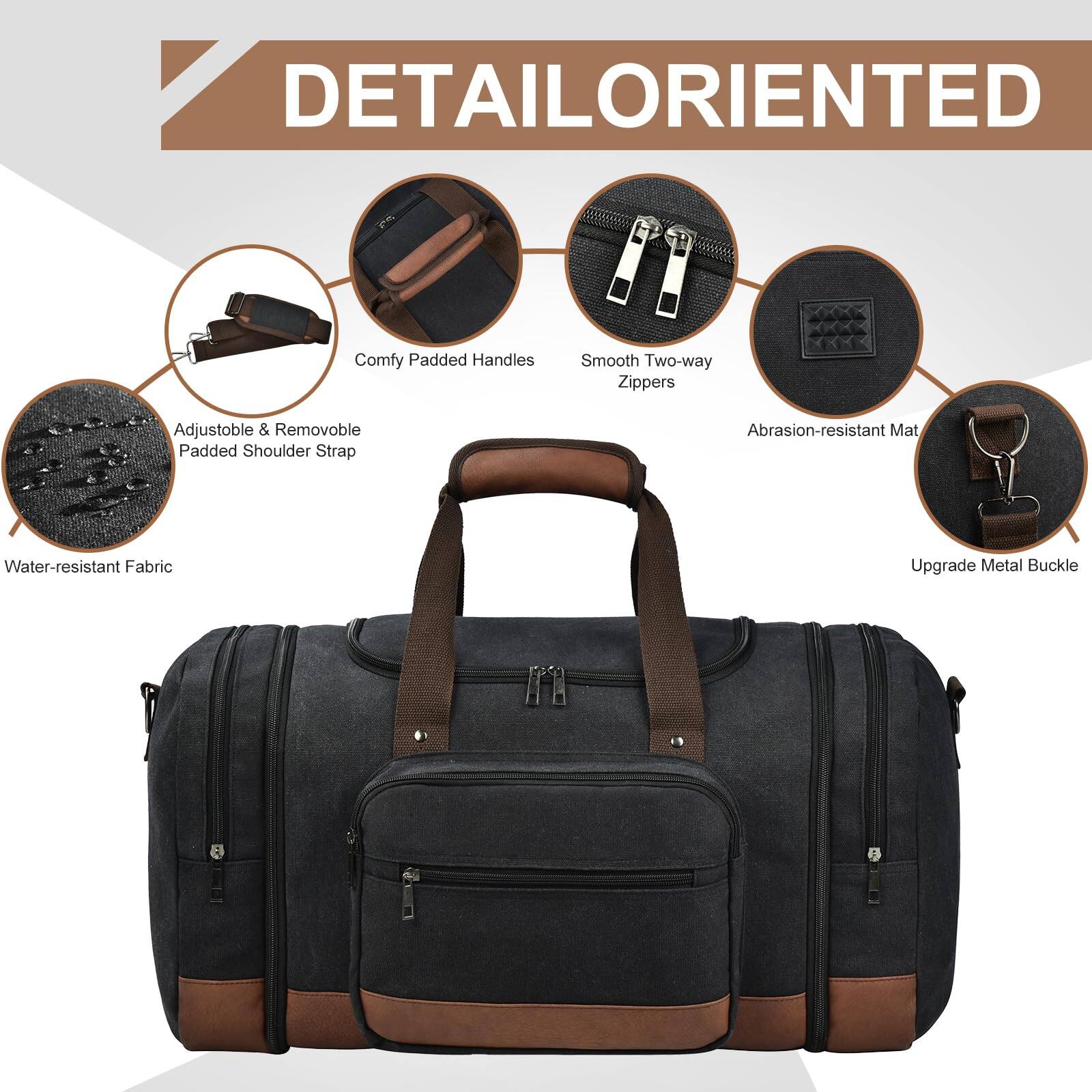 DETAIL ORIENTED

- Comfy Padded Handles
- Adjustable & Removable Padded Shoulder Strap
- Smooth Two-way Zippers
- Abrasion-resistant Mat
- Water-resistant Fabric
- Upgrade Metal Buckle