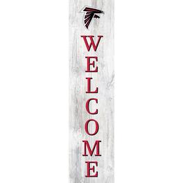 Fan Creations - Atlanta Falcons 48'' Welcome Leaner - Multicolor