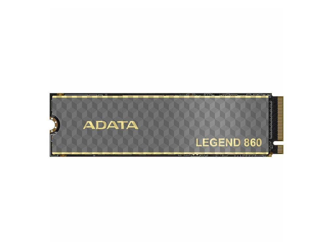 ADATA Legend 860 PCIe 1TB Gen4 x4 M.2 2280 SSD Internal Solid