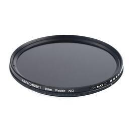 K&F Concept - Variable Fader ND2-ND400, 77 mm HD Filter Lens with Cleaning Cloth