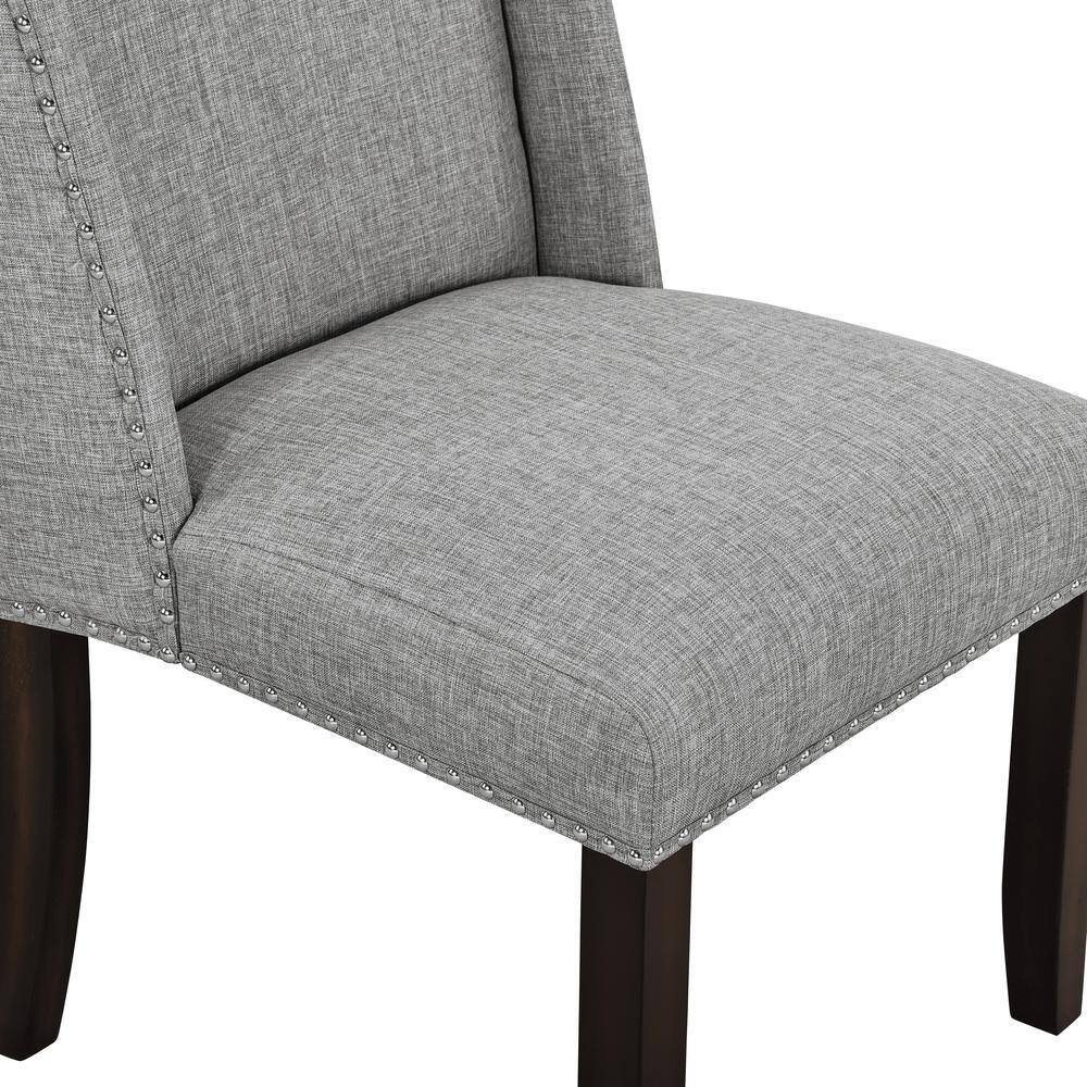 Alt View 1. New Classic Furniture - Faust Counter Chair (2 Per Carton)-Gray - Gray.