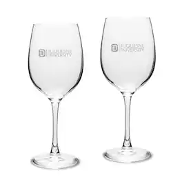 Jardine - Duquesne Dukes 16oz. 2-Piece Traditional White Wine Glass Set - Multicolor