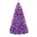Front. Best Choice Products - Best Choice Products 6ft Pre-Lit Purple Christmas Tree, Artificial Holiday Decoration w/ 250 Lights - Purple.