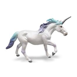 Breyer - CollectA 1:18 Scale Model Horse | Unicorn Stallion Rainbow - White