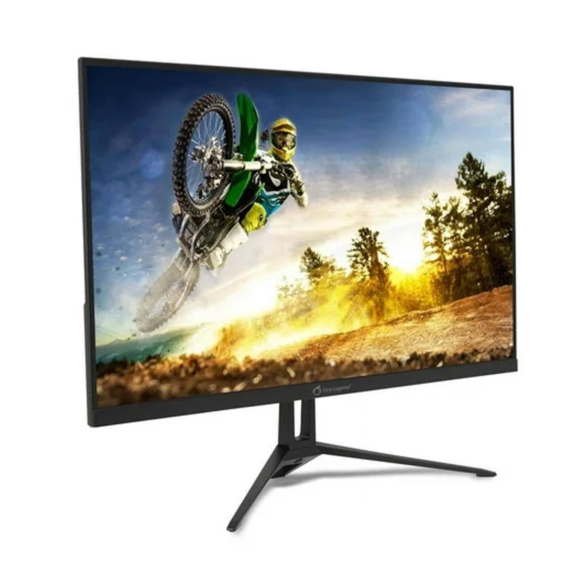Left. Acer - AOPEN 24KG3Y - 23.8" Gaming Monitor FHD 1920x1080 180Hz 250Nit HDMI DisplayPort - Black.