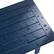 Alt View 9. Famapy - HDPE Outdoor Dining Table with Umbrella Hole & Cap-Solid Panel Patio Table for 8 People Weatherproof & Low Maintenance - Navy blue.