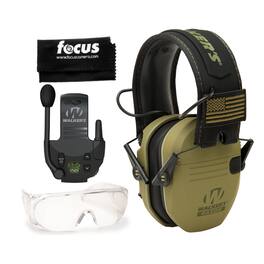 Walkers - Walker's Razor Patriot Electronic Ear Muffs (Olive Drab Green) Bundle - Olive Green