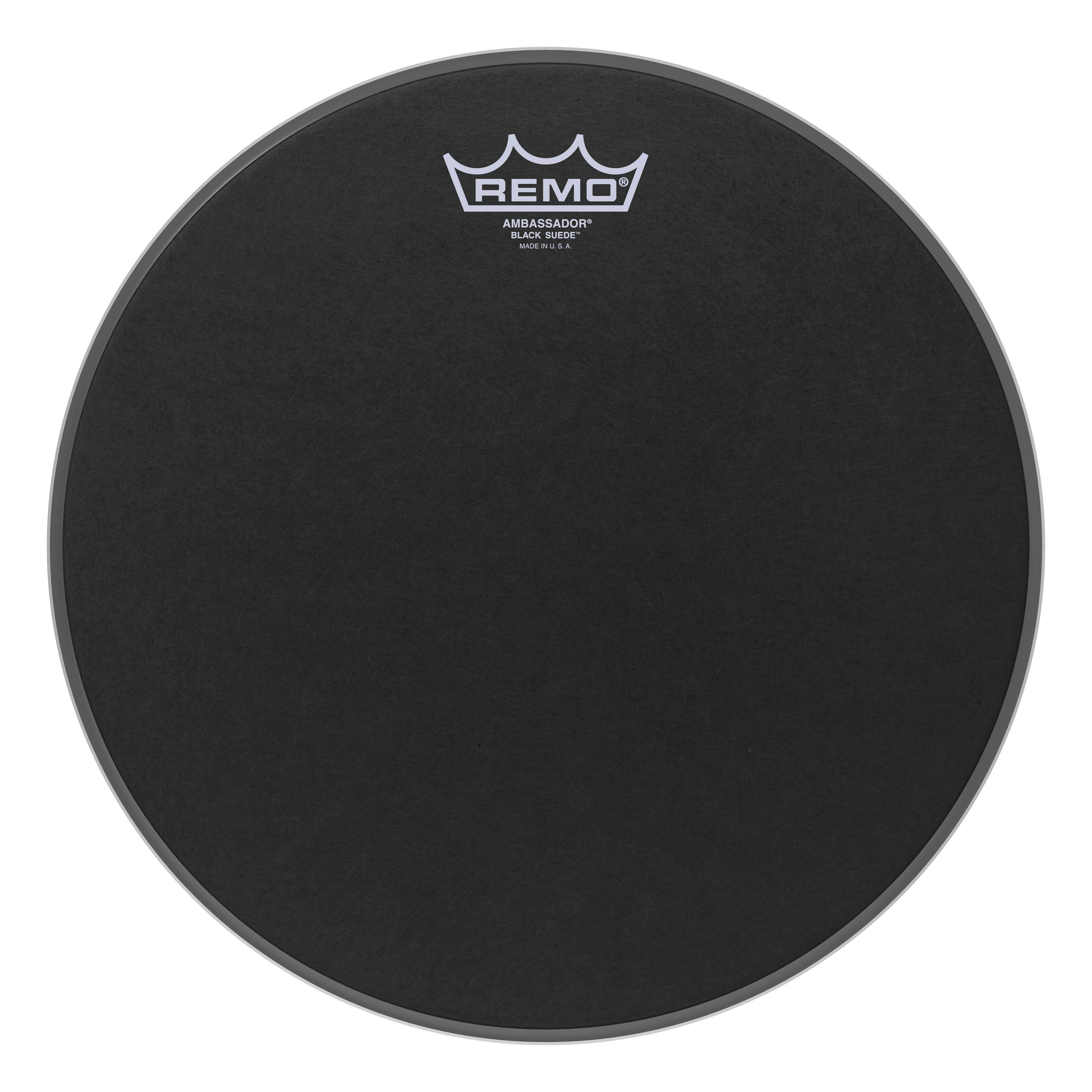 Remo - Batter, Ambassador, Black Suede, 12 Diameter price history on PriceWatchPro
