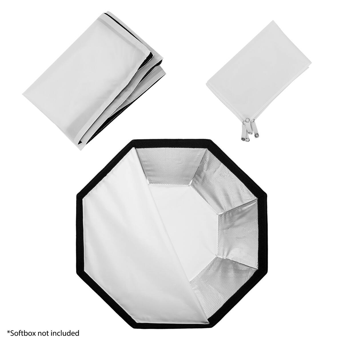 *Softbox not included