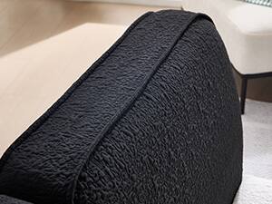 Alt View 8. Bestier - Compressed Bed with No Assembly Required, 3-Step Setup & Knitted Fabric Design - black.