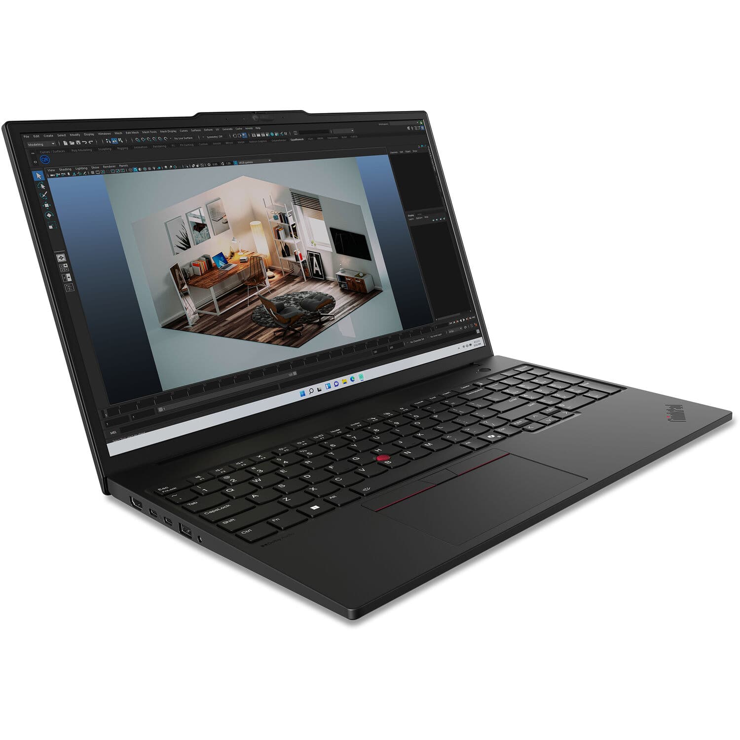 The image shows a black laptop computer with a picture of a house on the screen. The laptop is open and ready for use. The image also contains the text "SSP! CONNT - - . 1 - - 4 - 5 - % a - S a O - - DuTO - n - - -- - - - - -. - - P - - 1% - - - - E 2 - - - D & - 1 - T - - 1n - S A." However, this text does not seem to be related to the laptop or the house image, and it is unclear what it represents.