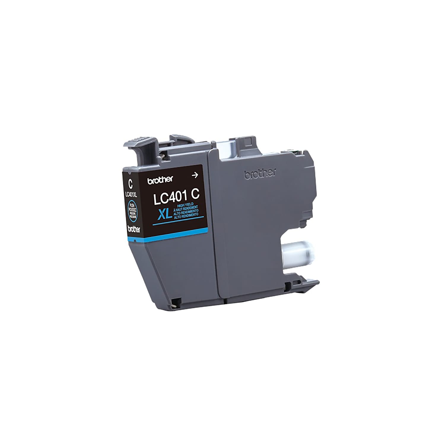 Brother - LC401 High Yield Ink Cartridge (LC401XLCS) - Cyan