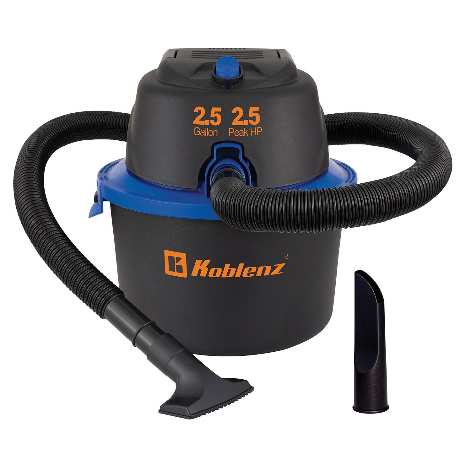 2.5 Gallon  
2.5 Peak HP  
Koblenz