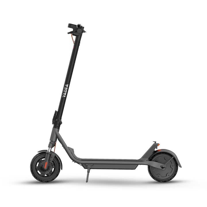 Yadea - 300W Front Suspension Teens Adults Electric Escooter S1 Lite - Black