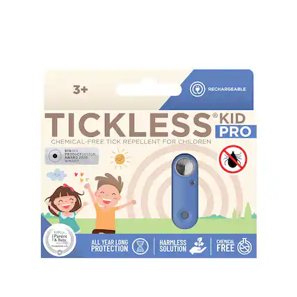 3+ RECHARGEABLE TICKLESS PRO
CHEMICAL-FREE TICK REPELLENT FOR CHILDREN
DIGISEL PRODUCT DESIGN AWARD 2020 WINNER
LUX & Parent & Baby
ALL YEAR LONG PROTECTION
HARMLESS SOLUTION
CHEMICAL FREE