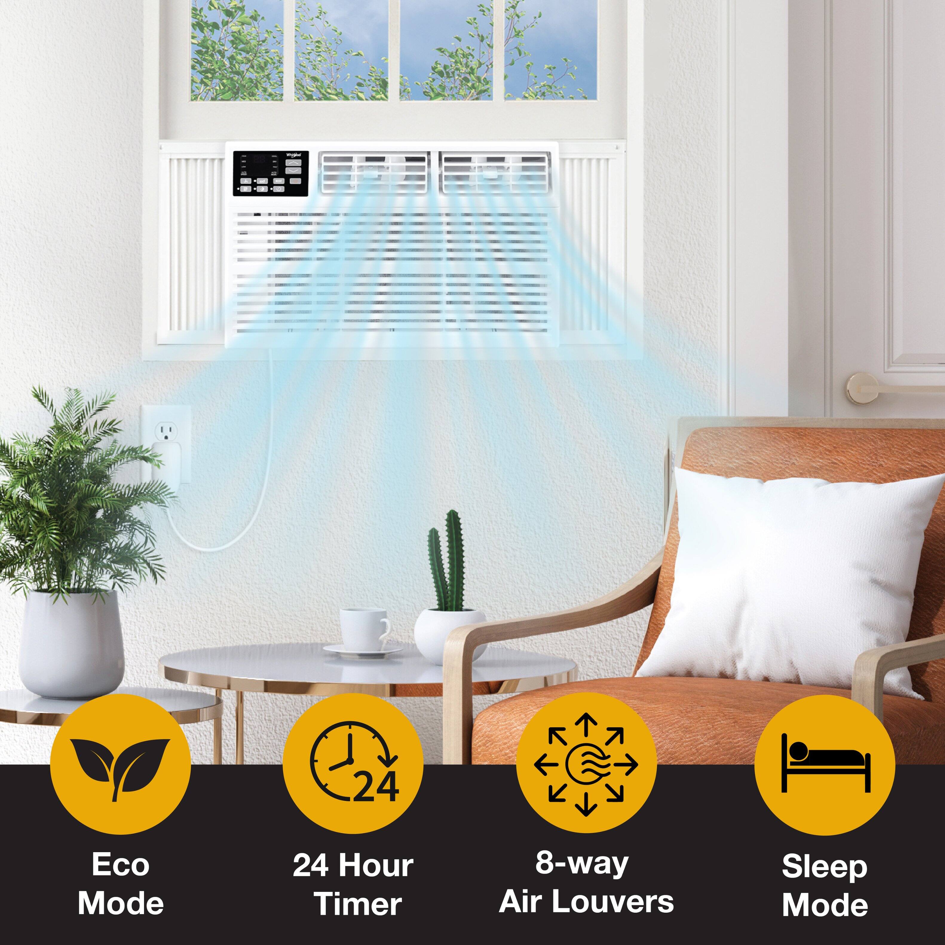 Eco Mode  
24 Hour Timer  
8-way Air Louvers  
Sleep Mode
