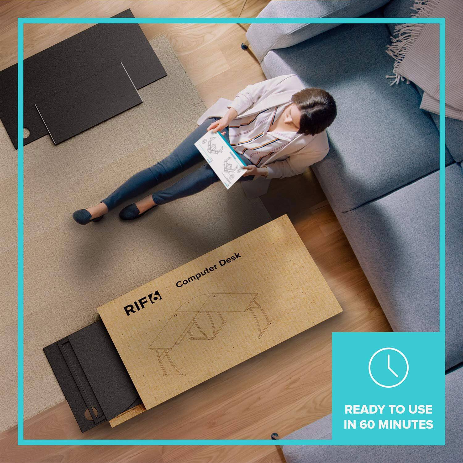 Desk Computer RIF5 READY TO USE IN 60 MINUTES