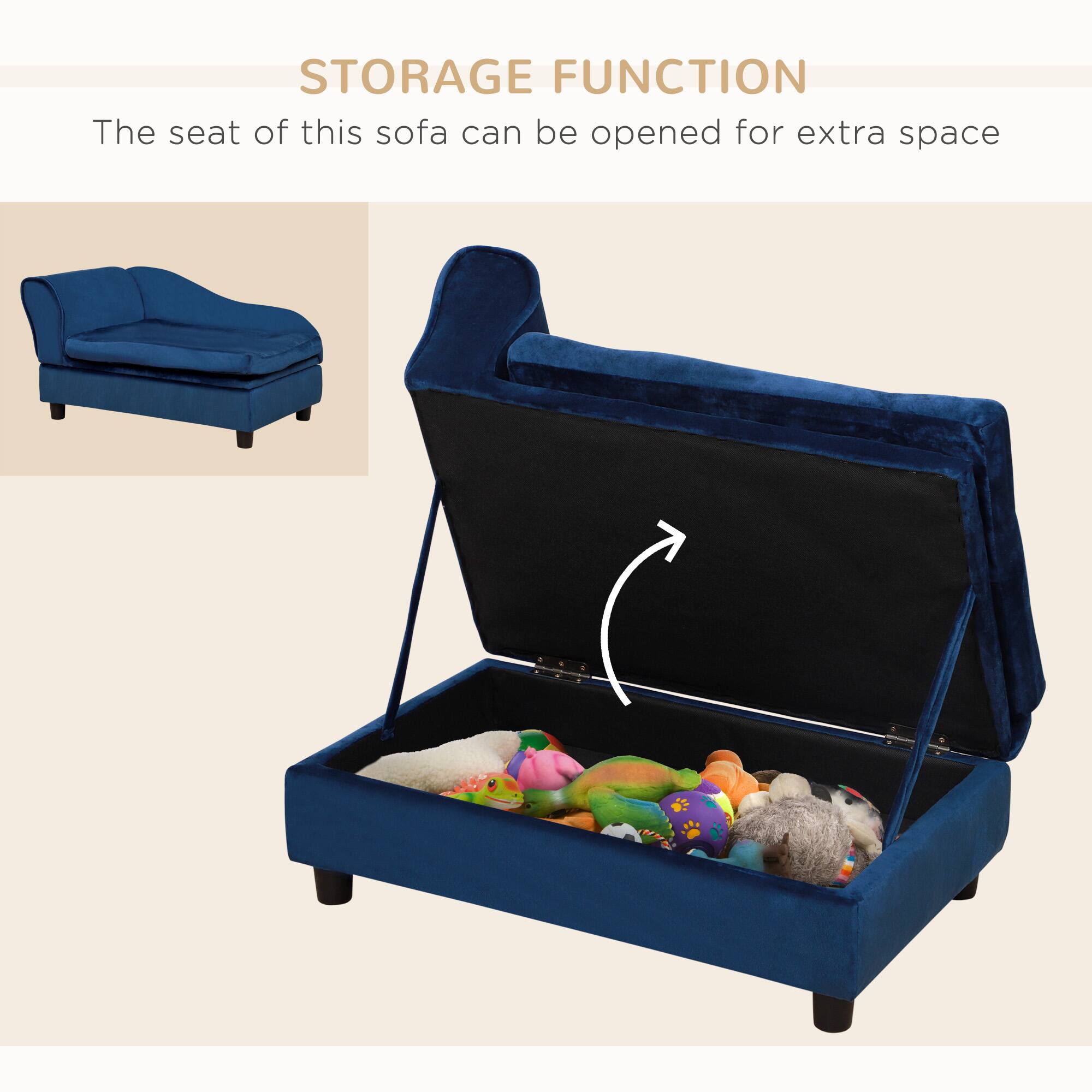 STORAGE FUNCTION  
The seat of this sofa can be opened for extra space