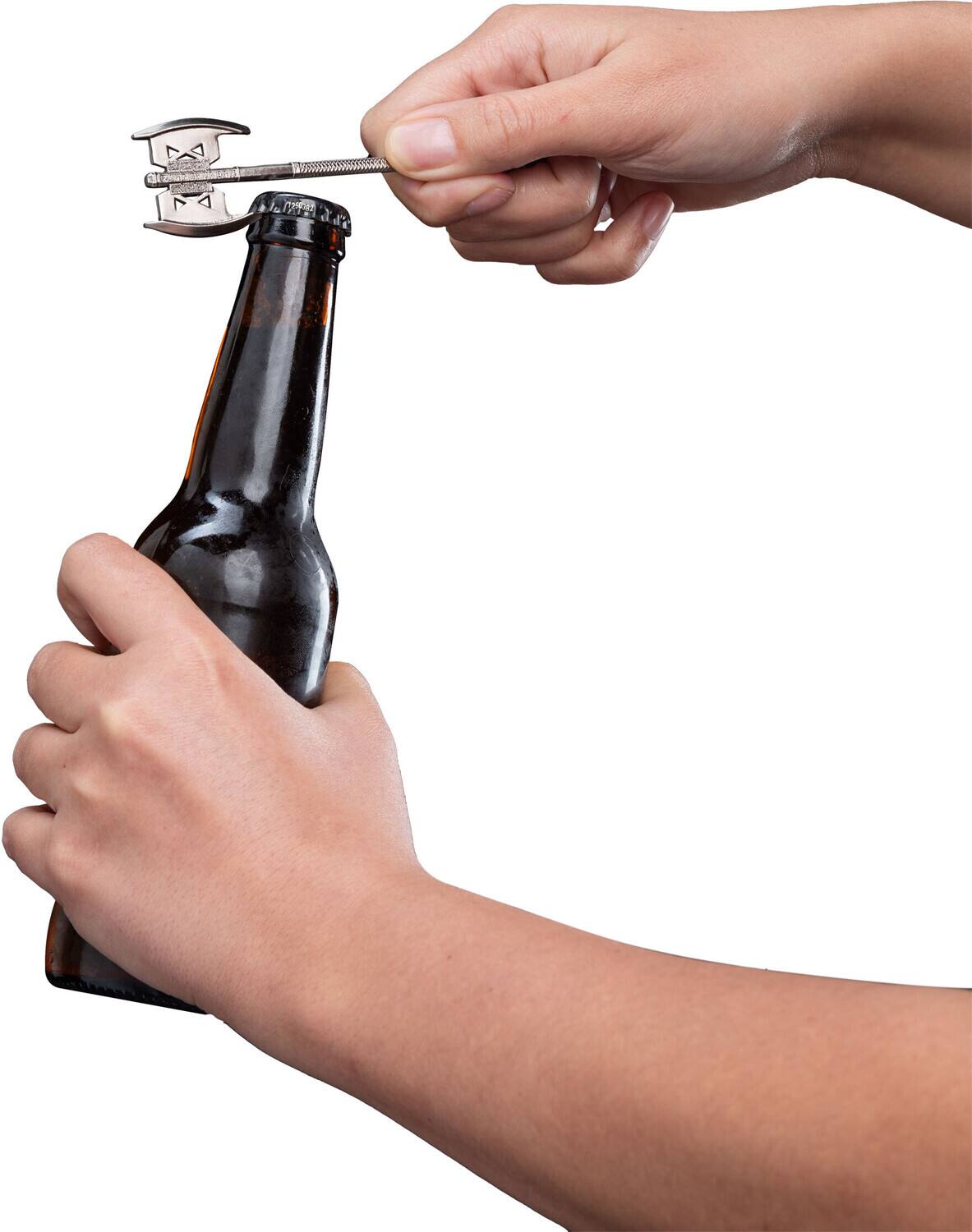 Alt View 1. Weta Workshop - WETA Workshop - The Lord of the Rings Trilogy - Gimli's Axe Bottle Opener Keyring   - COLLECTIBLES - Multicolor.