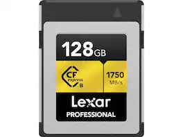 Lexar - 128GB Professional CFexpress Type B Card GOLD Series