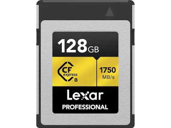 128GB CFexpress™ B 1750 MB/s Lexar PROFESSIONAL