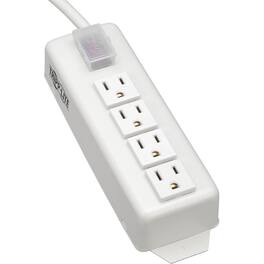 Eaton Tripp Lite Series Power It! 4-Outlet Power Strip, 6 ft. (1.83 m) Cord - NEMA 5-15P - 4 NEMA 5-15R - 6ft - Unknown