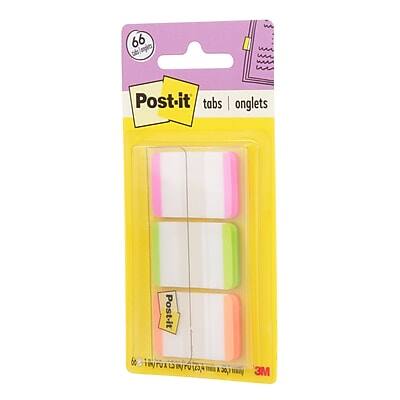 66 Post-it tabs  
Post-it onglets  
3M