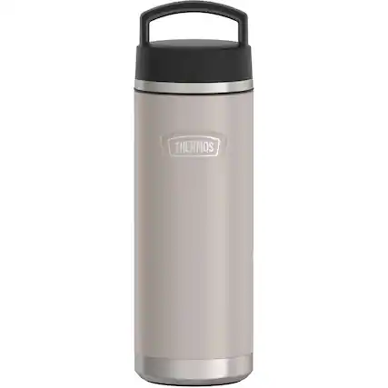 Front. Thermos - Thermos 24 oz. Icon Insulated Water Bottle - Sandstone - Sandstone.